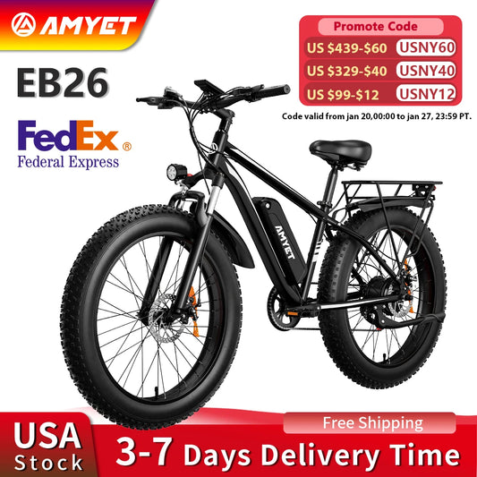AMYET Electric Dirt Bike EB26 For Adults.