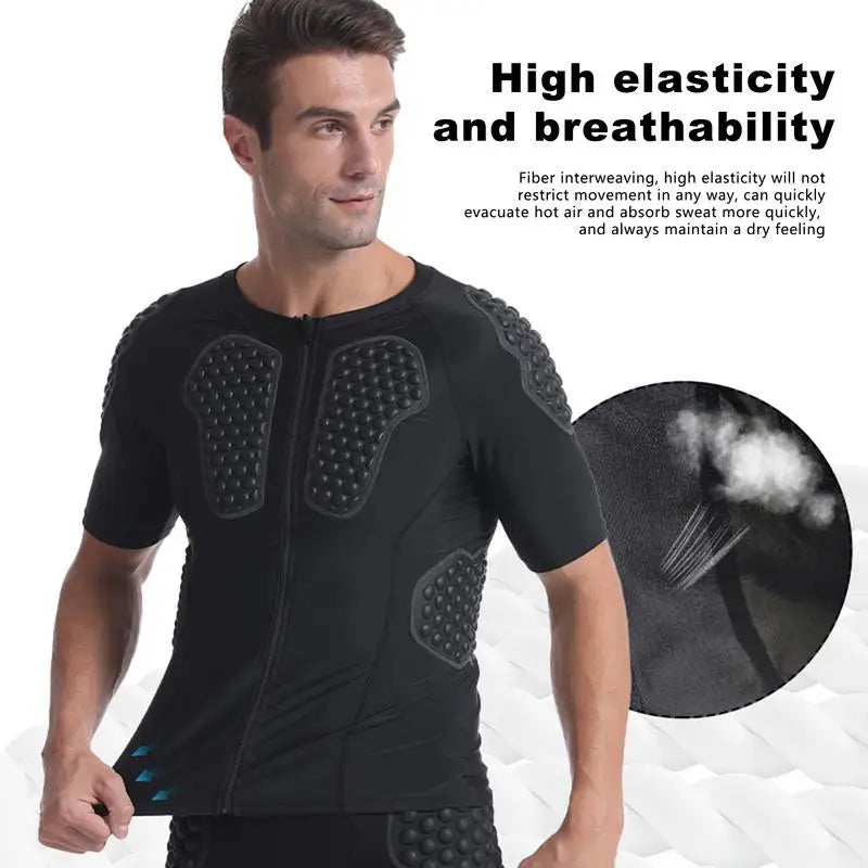 Padded Compression T Shirt For Men.