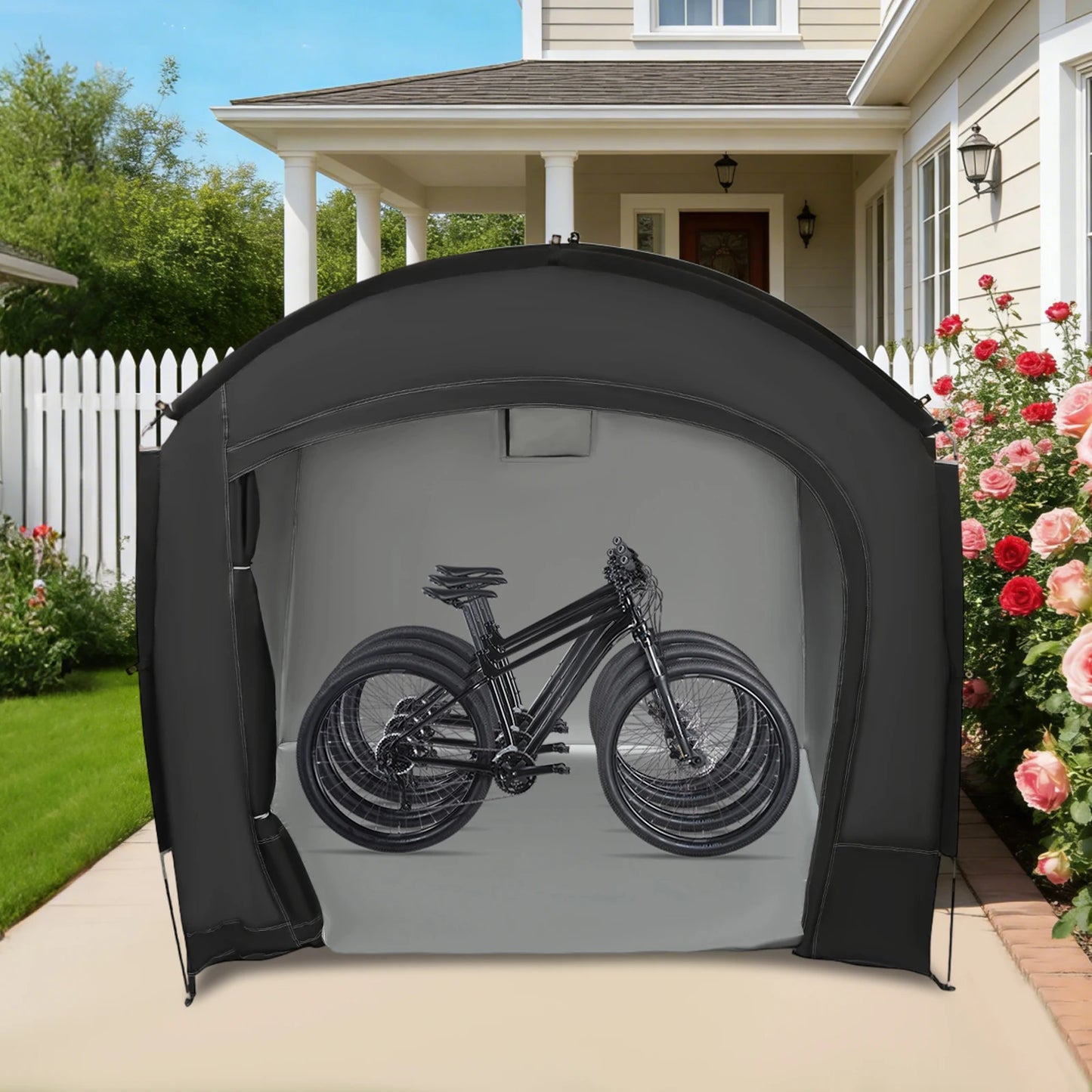Portable Outdoor Bike  Storage Tent with Carry Bag , Camping & Outdoor Equipment.