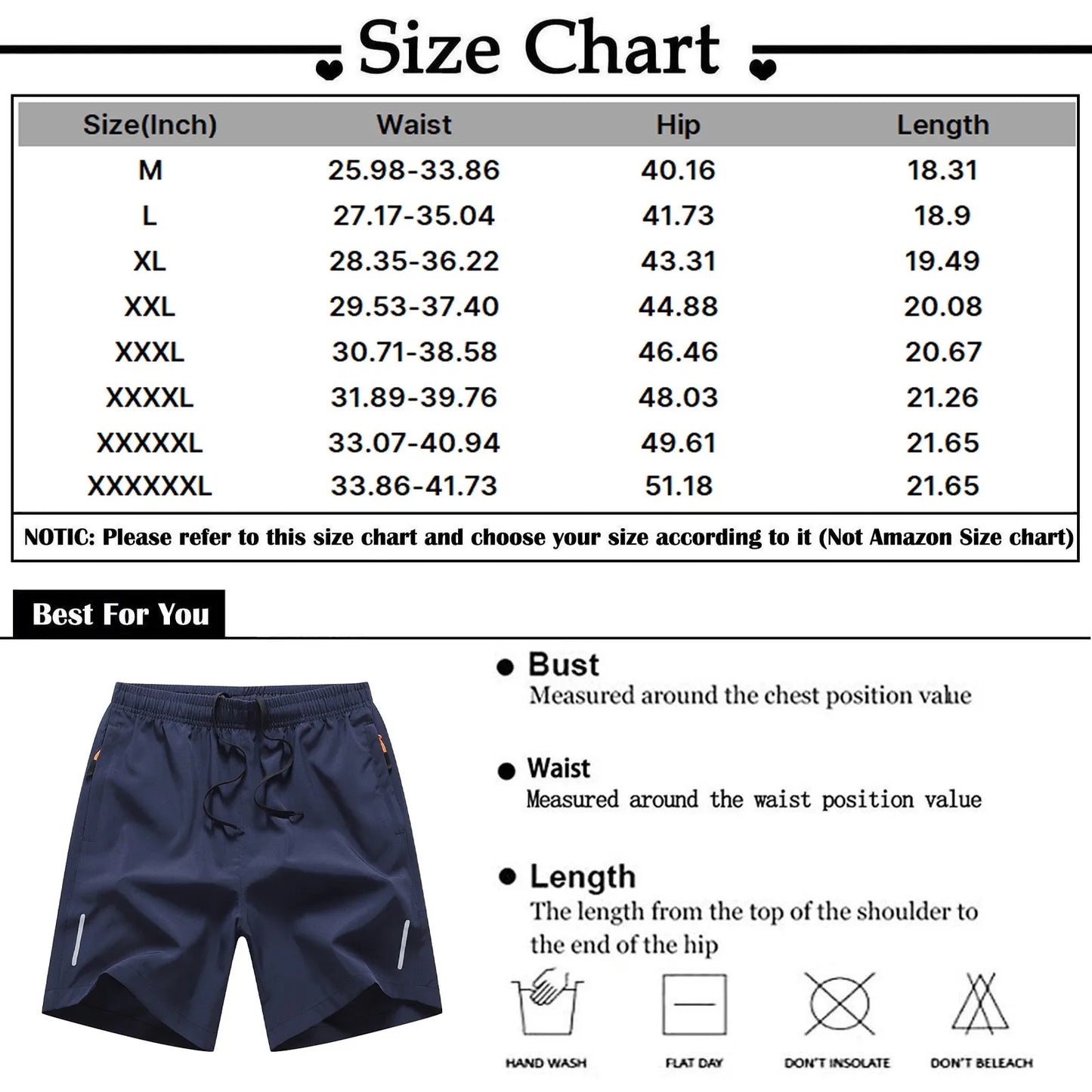 Quick Dry Athletic Shorts With Zipper Pockets  For Men.