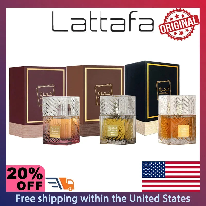 Lattafa Khamrah  Eau de Parfum Spray 100ml .