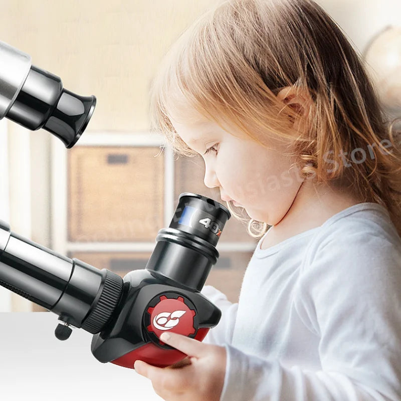 Professional Astronomical Telescope with Powerful Monocular.