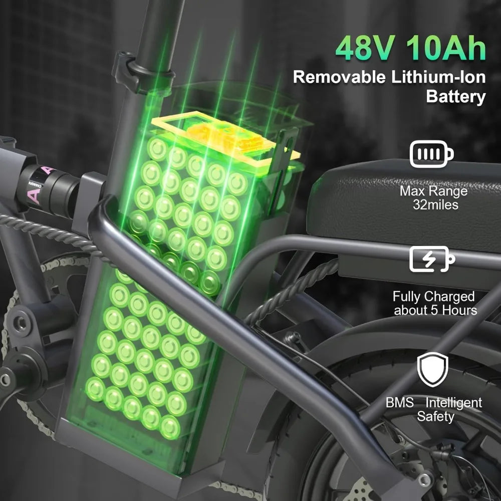 Folding Electric Bikes for Adults.