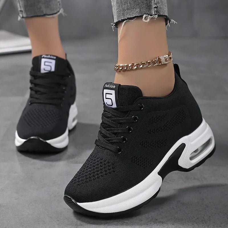 Women Air Cushion Running Sneaker.