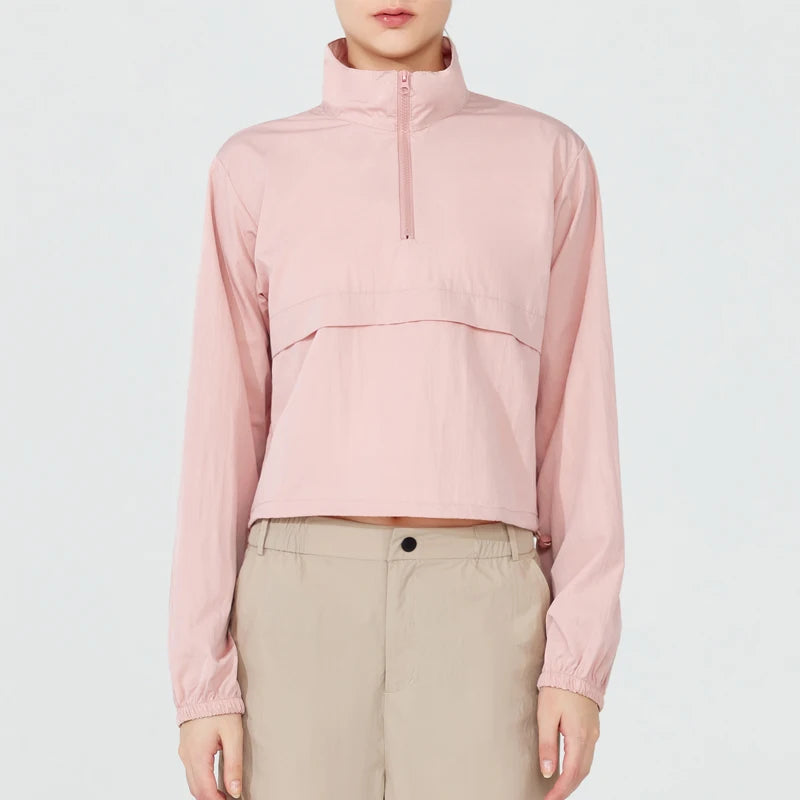 VITALINOVO Women's Athletic  Waterproof Lightweight Jacket.