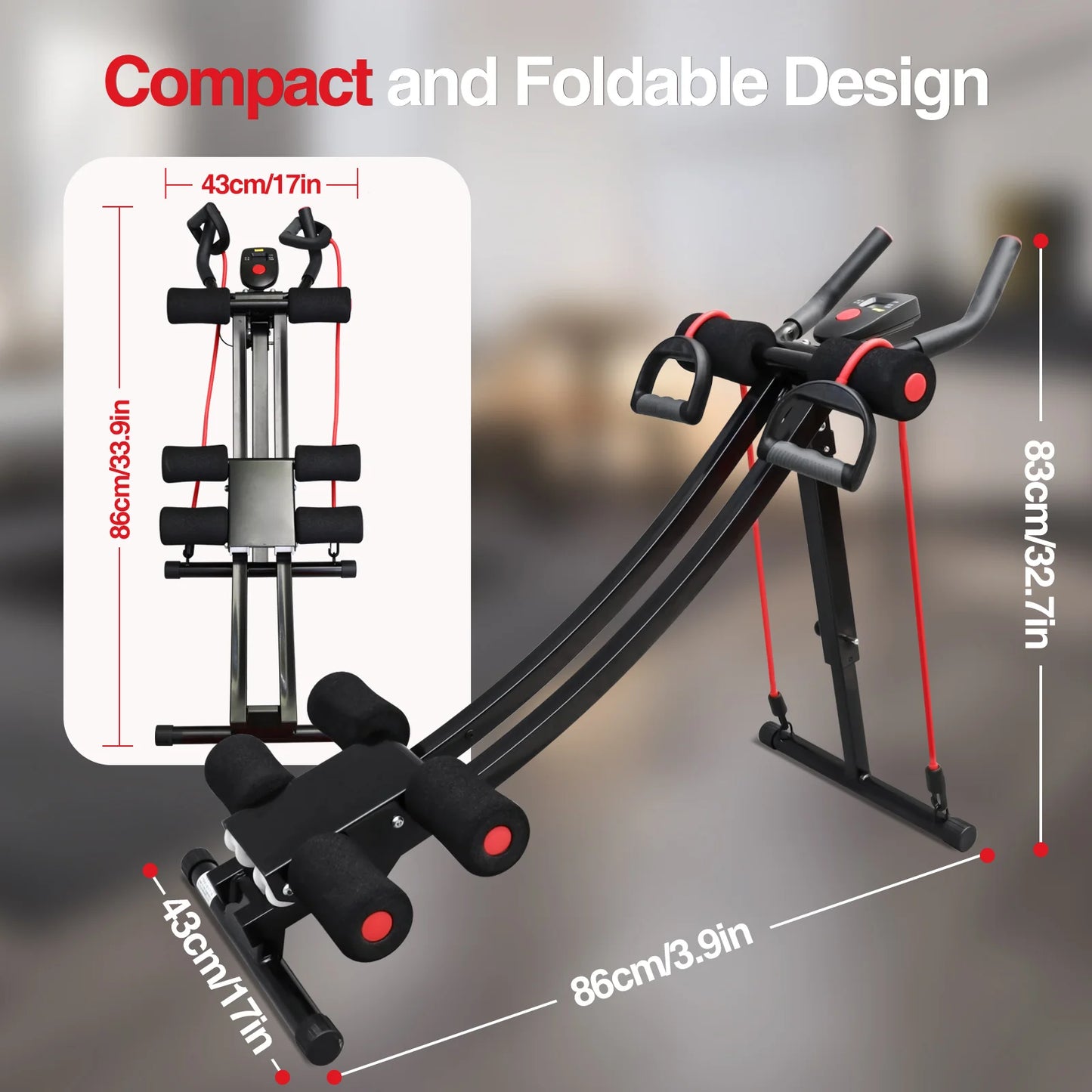 GIKPAL Foldable Ab  Workout Machine.