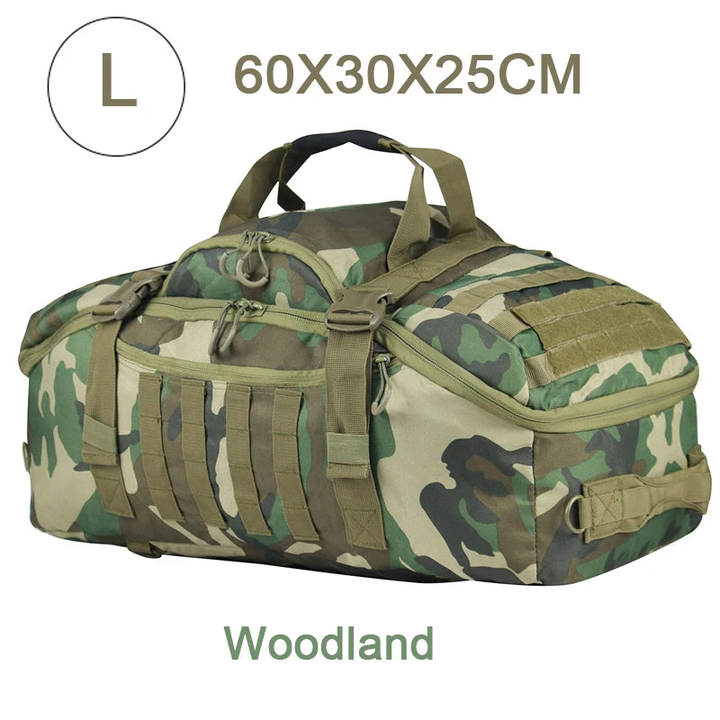 LQARMY 30L 45L 80L Outdoor Mountaineering Duffel Bag.