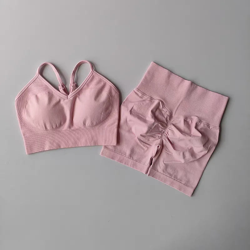 2 Pcs Yoga Sets For  Women .