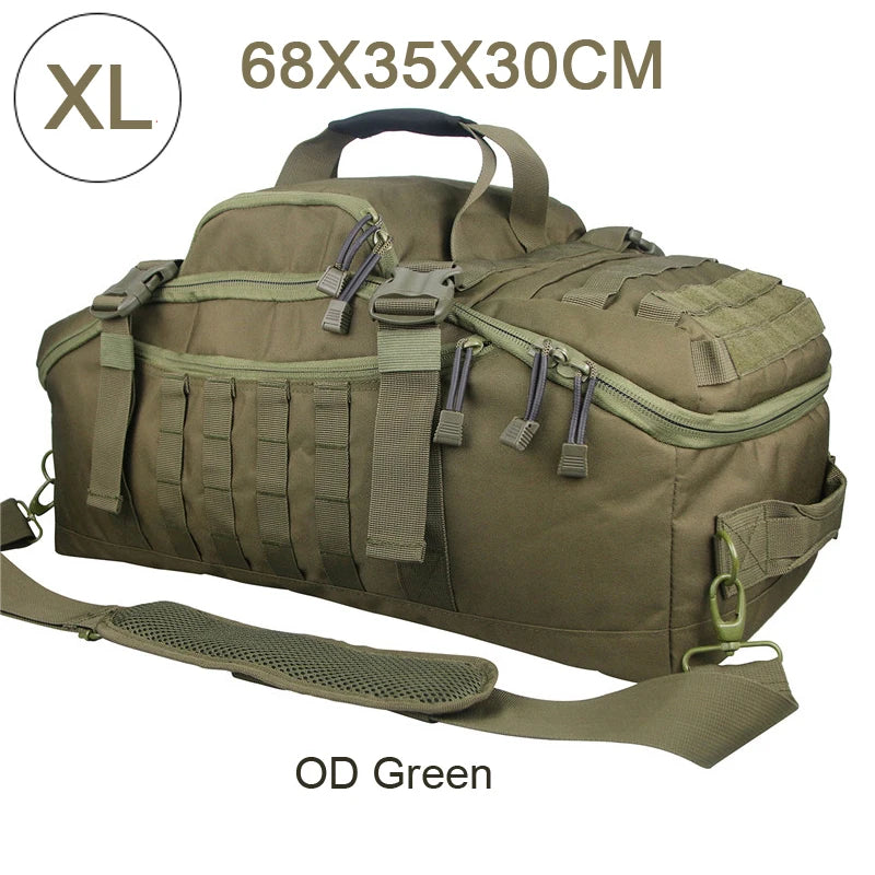 LQARMY 30L 45L 80L Outdoor Mountaineering Duffel Bag.