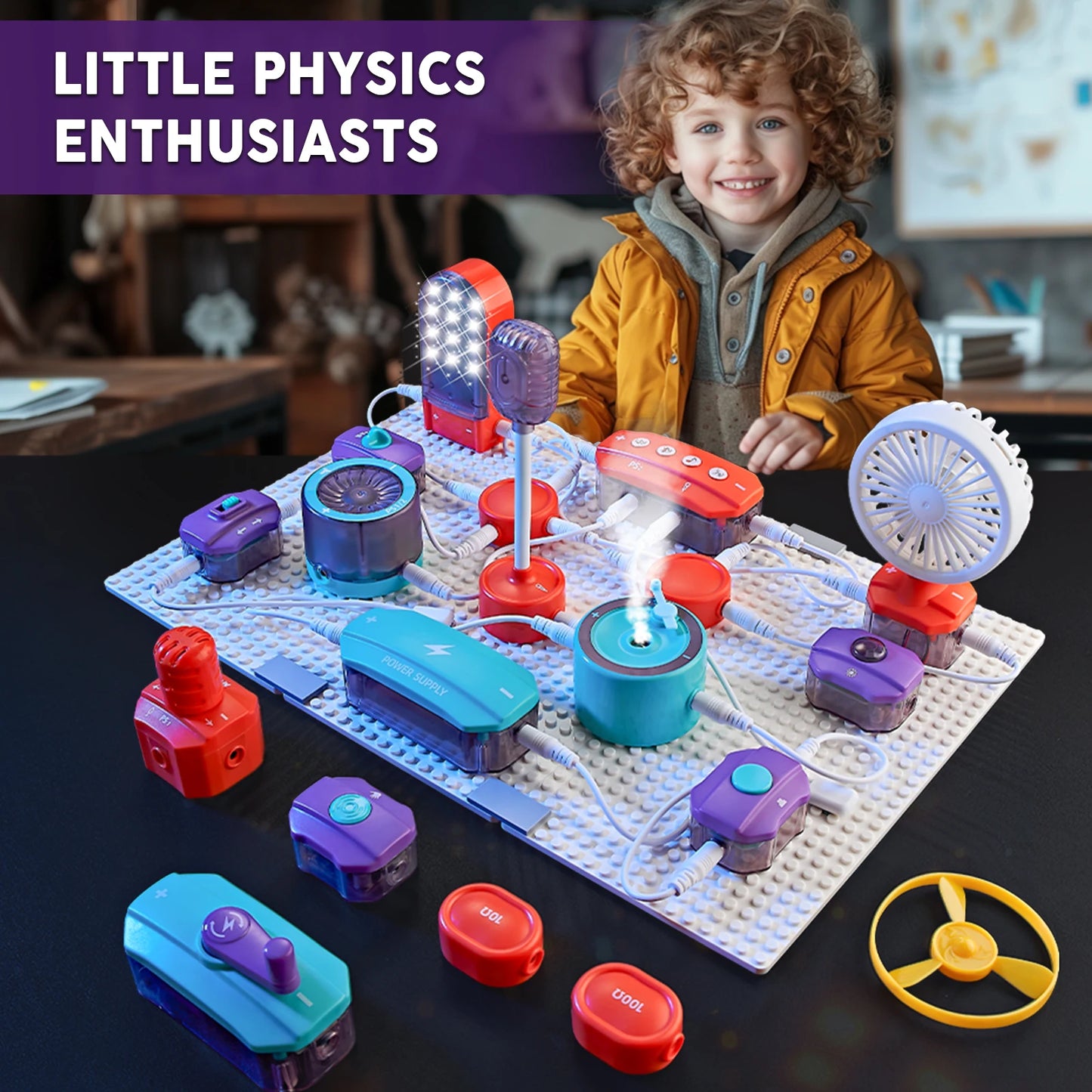 VATOS Science Circuit  Kit For Kids. Ages 6+