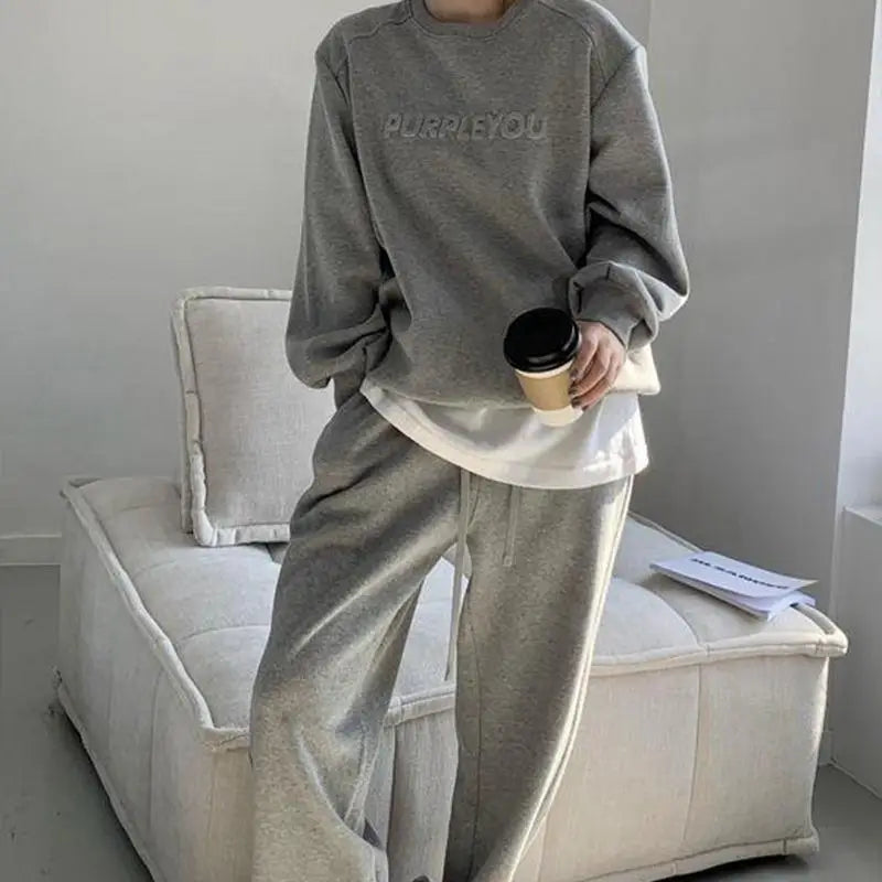 Women Fleece  Two Piece Tracksuit.