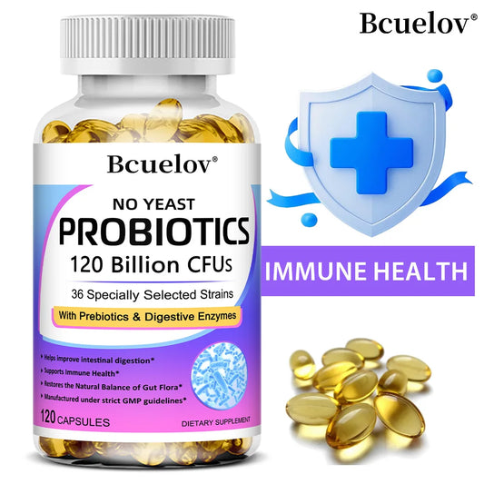 Probiotics 120 Billion CFU 36 Strains Contains Prebiotics
