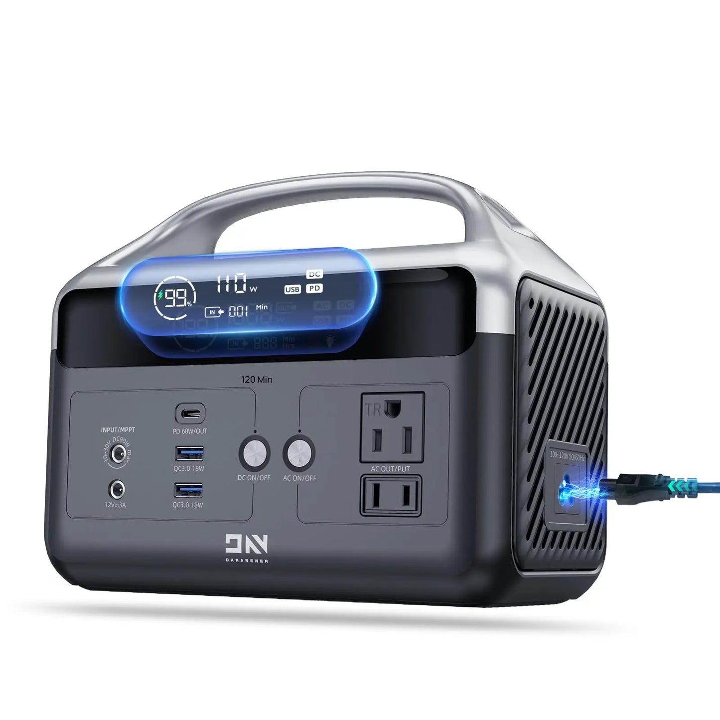 Portable Daran Ener 300W Solar Generator.