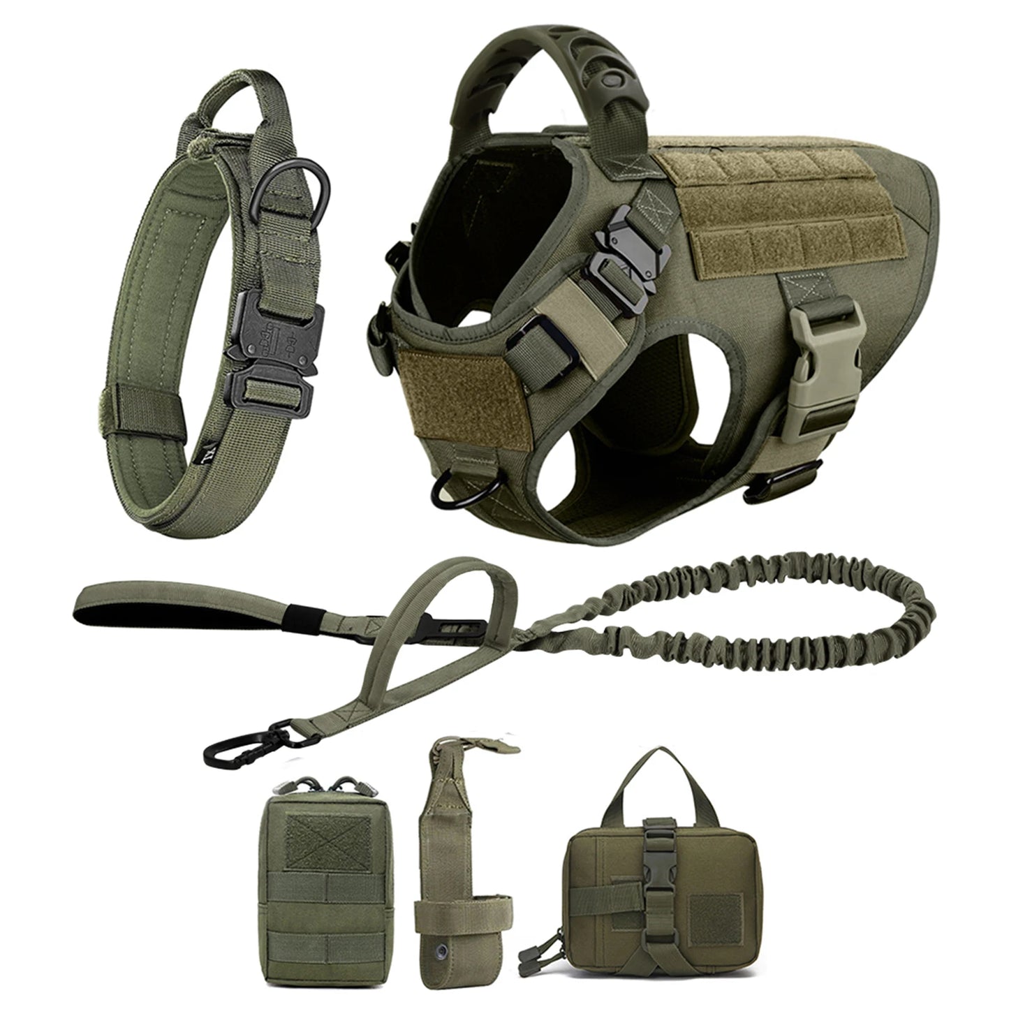 Large Dog Harness And Leash Set For Medium & Large Dogs.