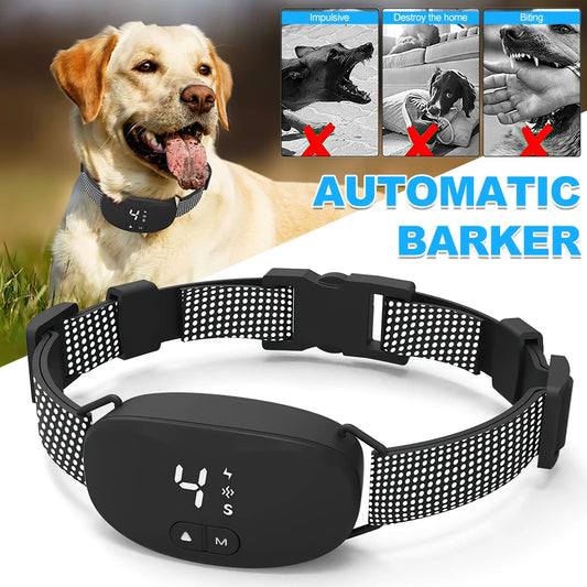 Automatic Anti Barking Dog Collar .