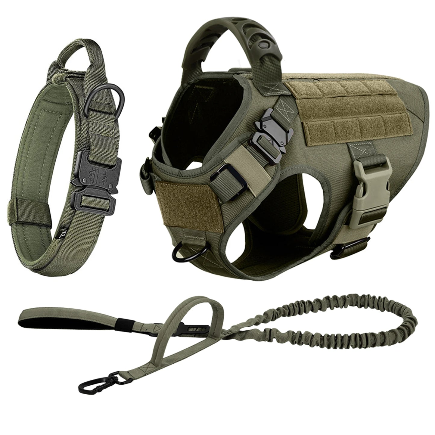 Large Dog Harness And Leash Set For Medium & Large Dogs.