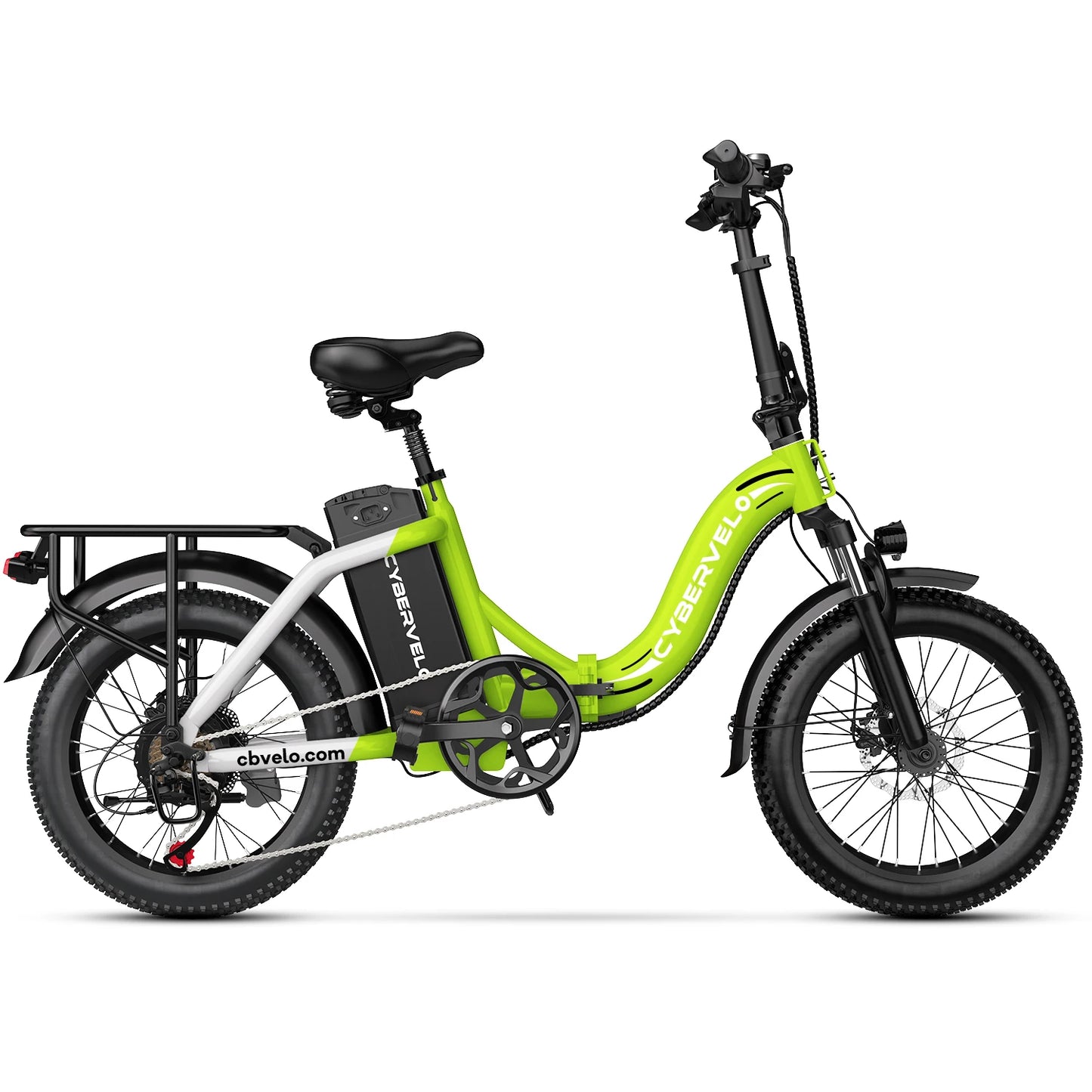 CYBERVELO 1000W Ebike For Adults With Removable Battery & 80 Miles Max Range.
