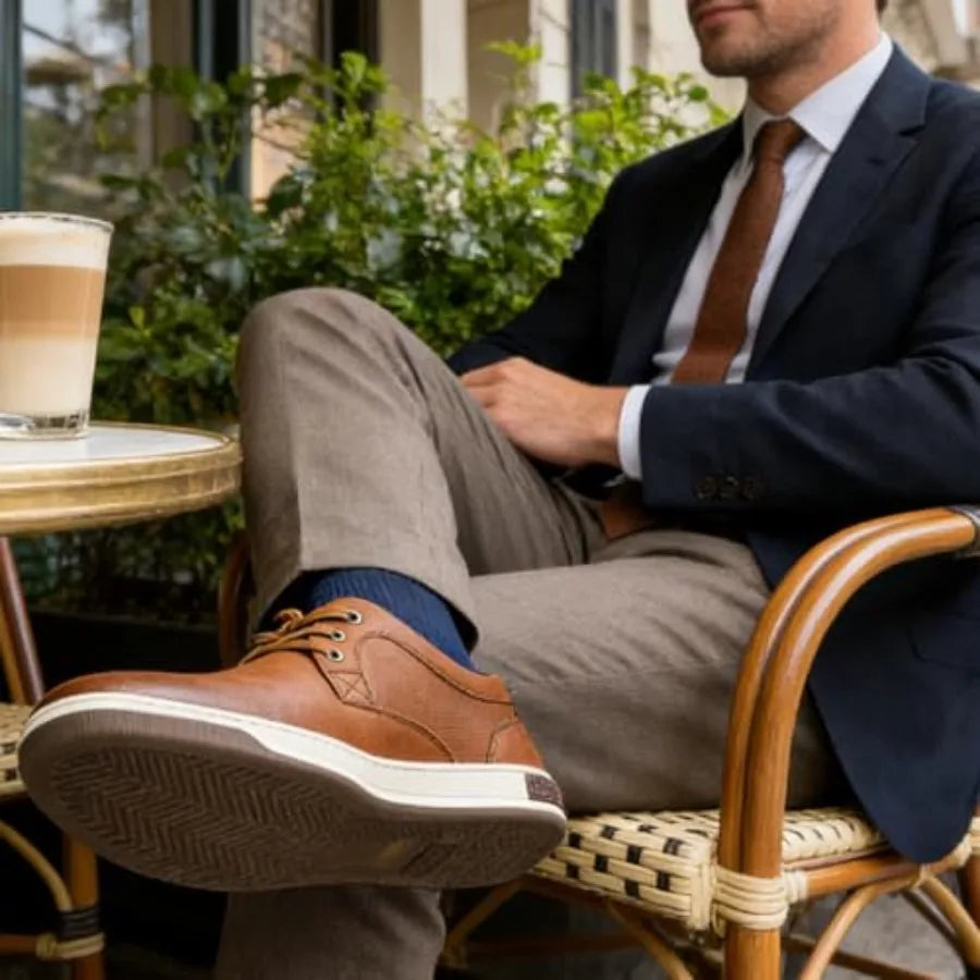 Jousen Breathable, Retro  Men's Fashion Sneakers.