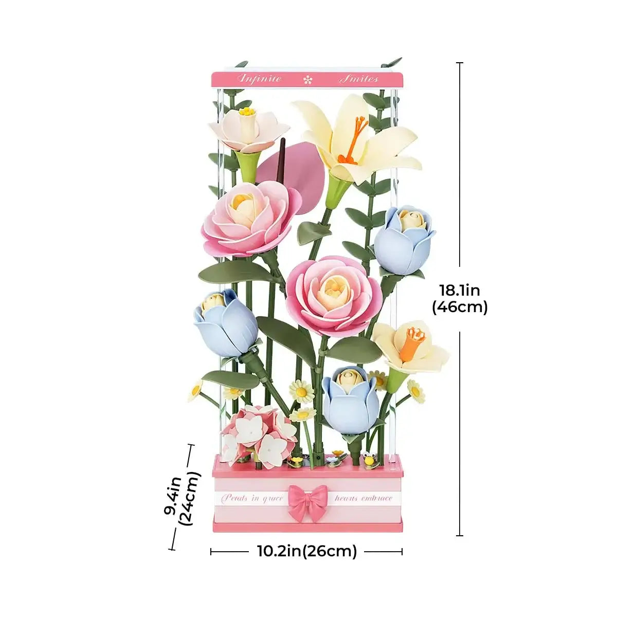 Robotime Rokr Blooming Bouquet 3D Puzzle Toys For Everyone.