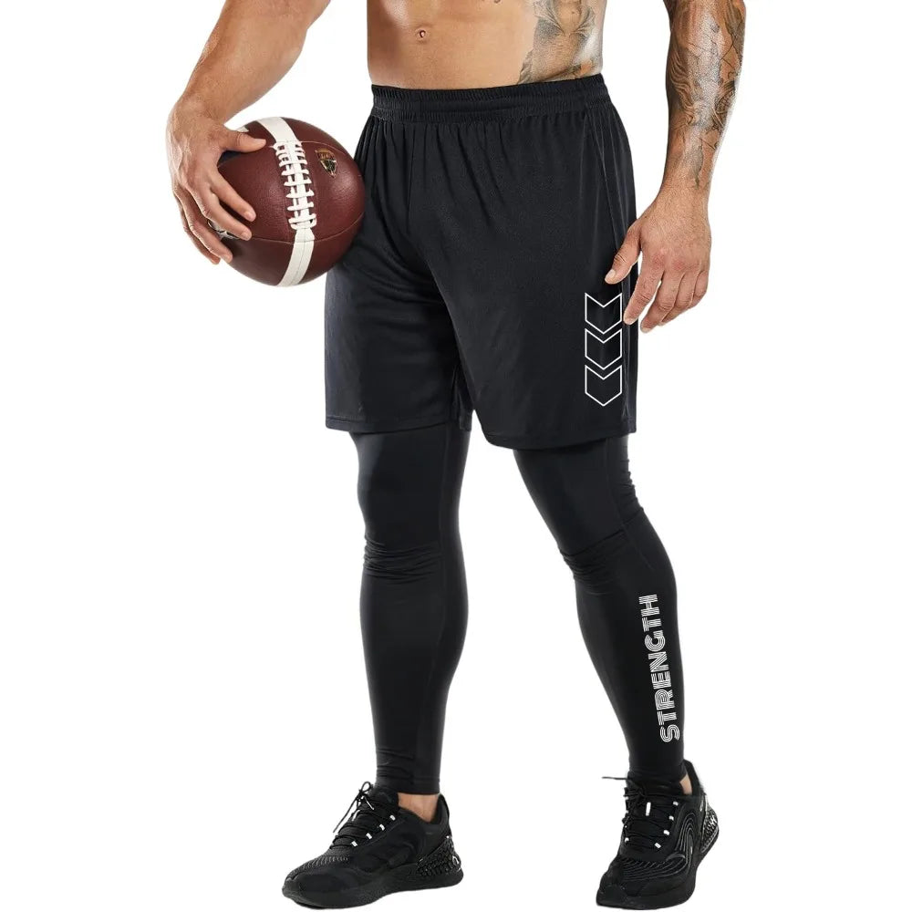 Men's  Compression Training Athletic Pants.