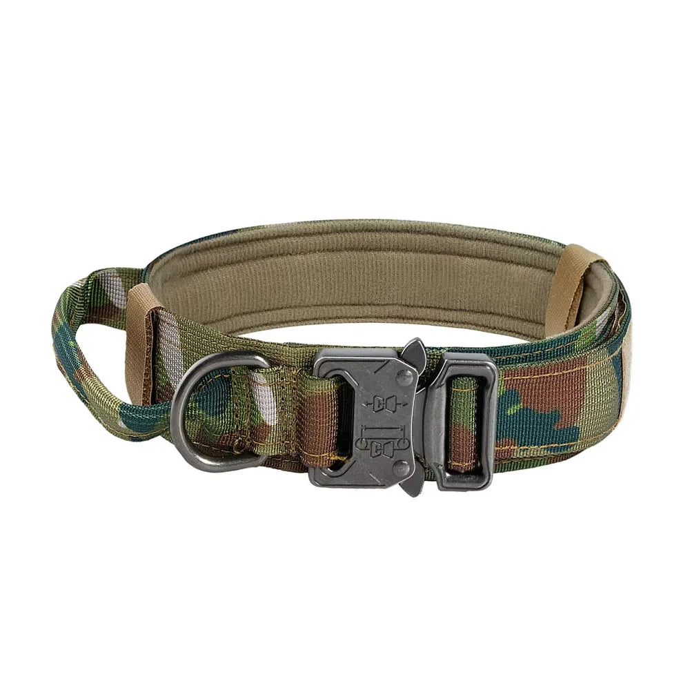 Dog Training Adjustable  Collar  And Leash Set With Control Handle.