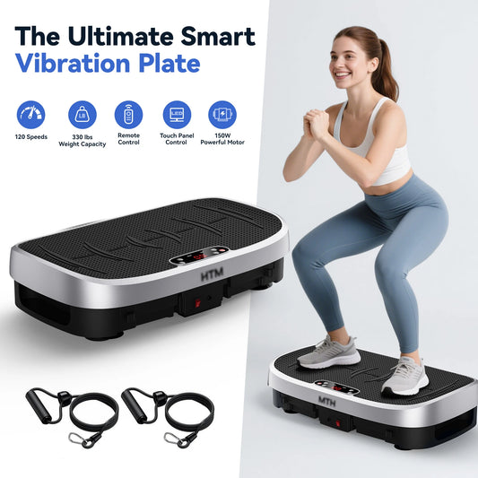 Vibration Plate Exercise Machine For The  Whole Body With  120 Levels Silent .