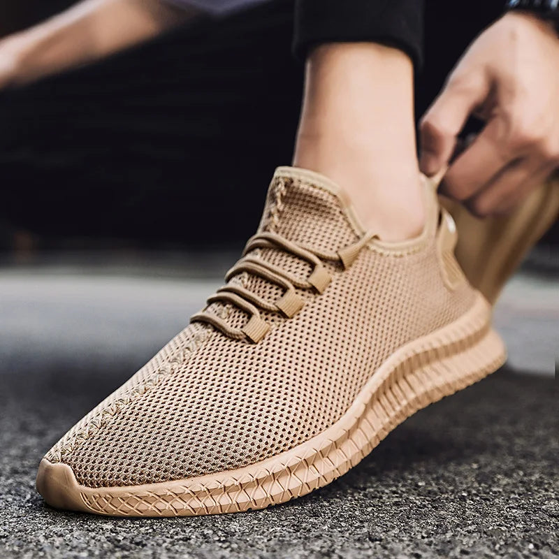 Designer Leather Chunky Sneakers For Men.
