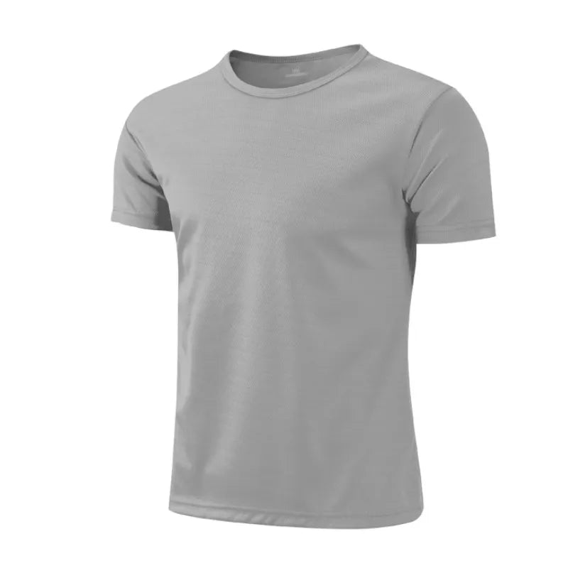 Men Sporty Multi Color Short Sleeve Gym Jersey.