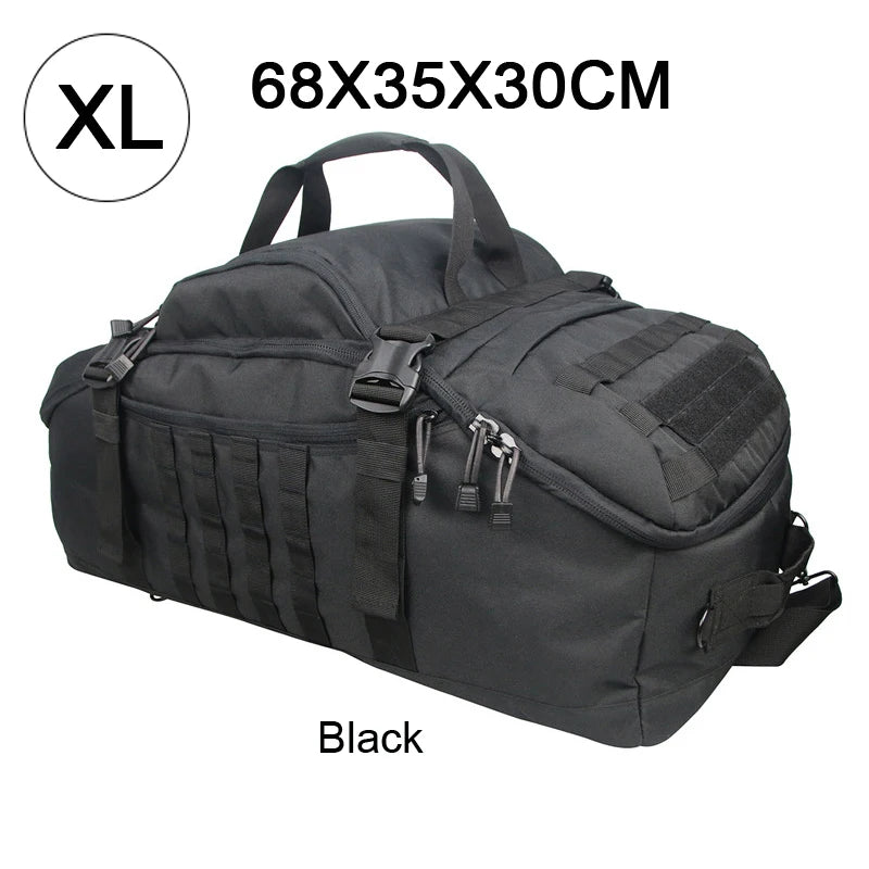 LQARMY 30L 45L 80L Outdoor Mountaineering Duffel Bag.