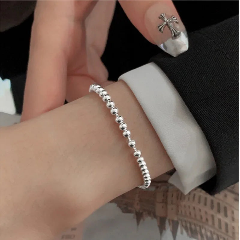 Solid 925 Sterling Silver Bracelets for Women & Men.