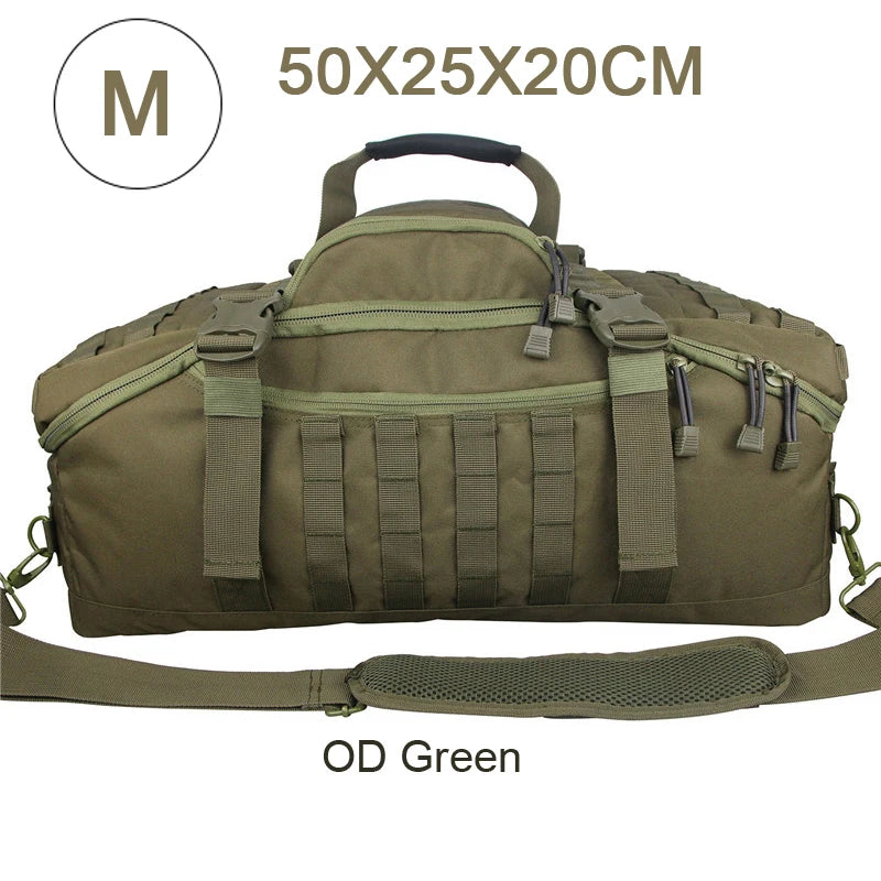 LQARMY 30L 45L 80L Outdoor Mountaineering Duffel Bag.