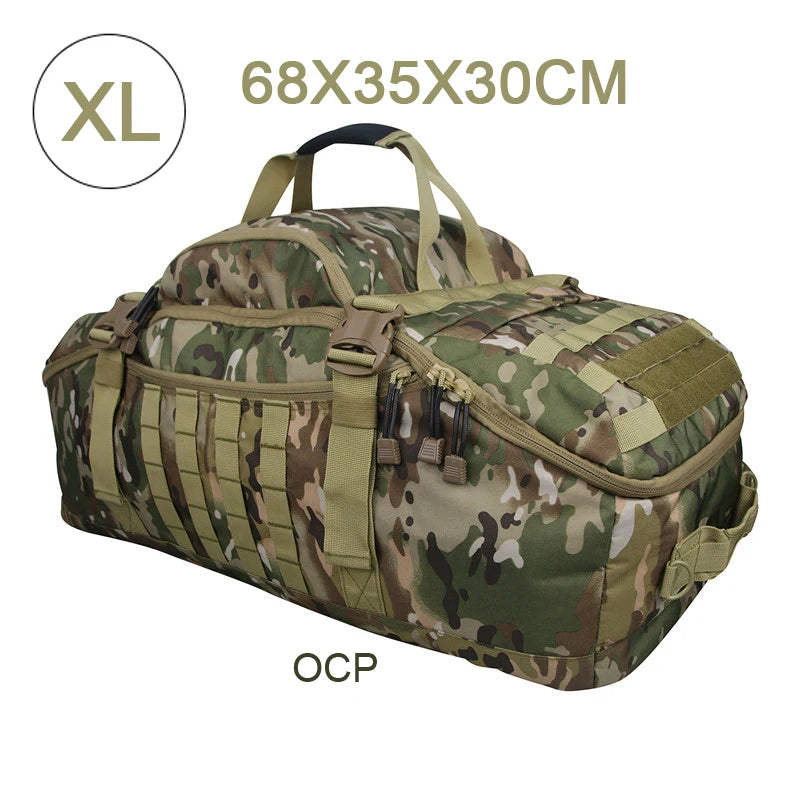 LQARMY 30L 45L 80L Outdoor Mountaineering Duffel Bag.