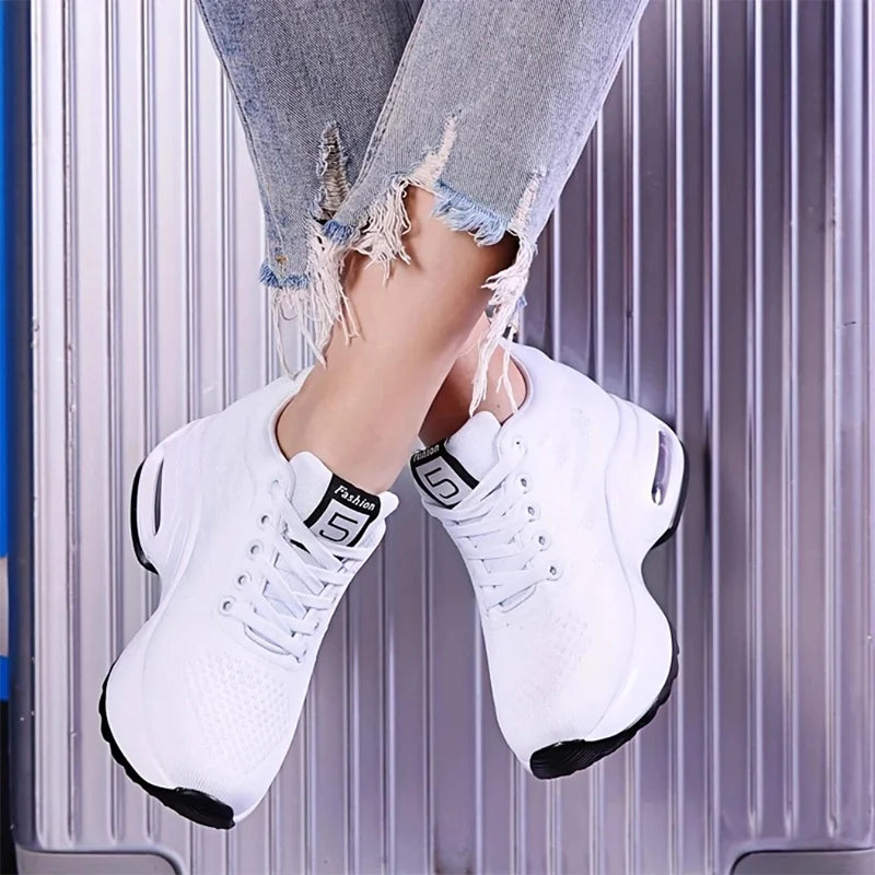 Women Air Cushion Running Sneaker.